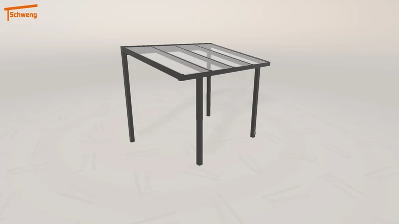 #DE Schweng Terrassenüberdachung S350 (ID 33gjd5)
