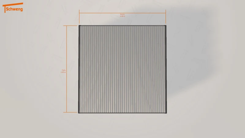 #DE Schweng Flachdachcarport C600 (ID jj344w) #MTG