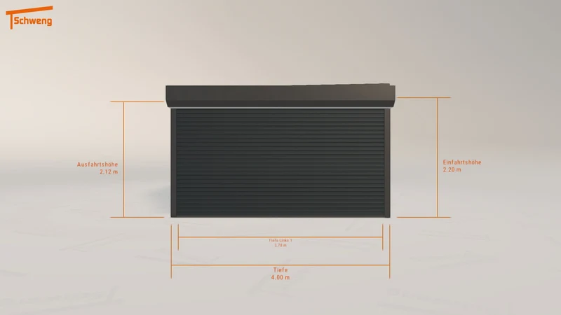 #DE Schweng Flachdachcarport C600+ (ID 42gdq9) #MTG