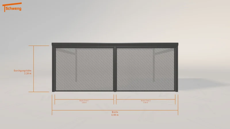 #DE Schweng Terrassenüberdachung S400 (ID rj3qx2)