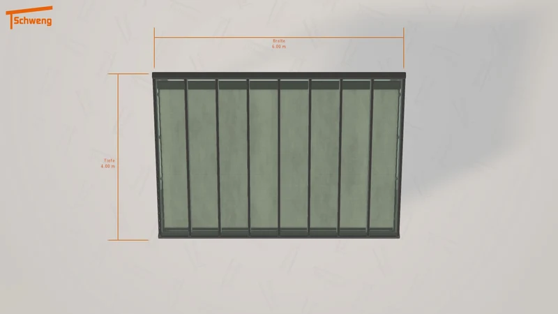 #DE Schweng Terrassenüberdachung S400 (ID rj3qx2)