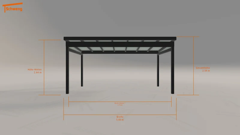 #DE Schweng Terrassenüberdachung S400 (ID n53kkb)
