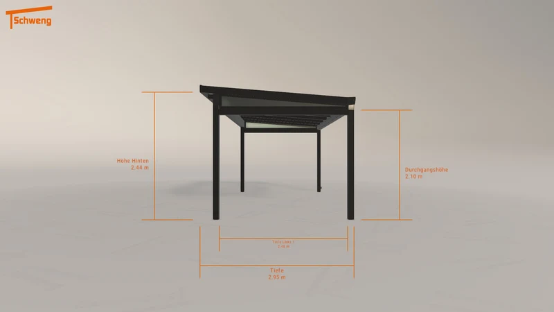 #DE Schweng Terrassenüberdachung S400 (ID n53kkb)