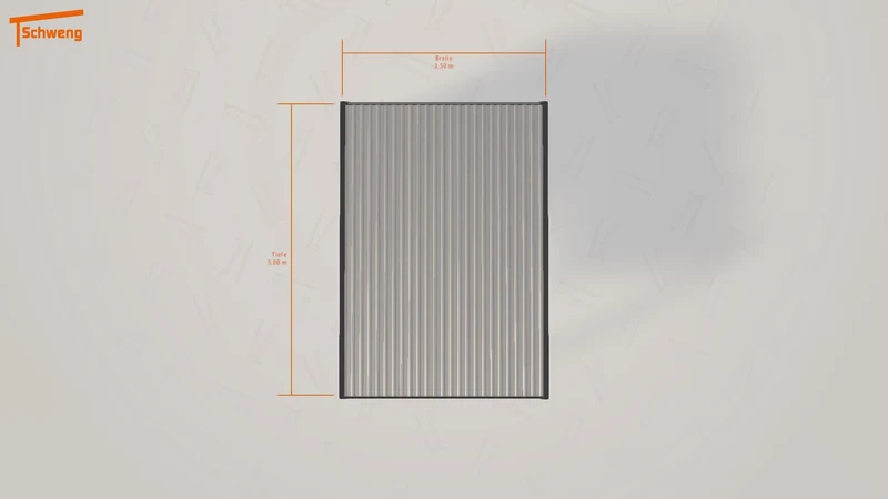 #DE Schweng Flachdachcarport C600 (ID ygkwb4)