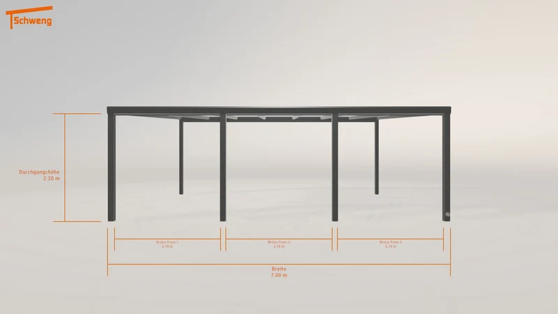 #DE Schweng Pultdachcarport S400 (ID 9wdgkg)