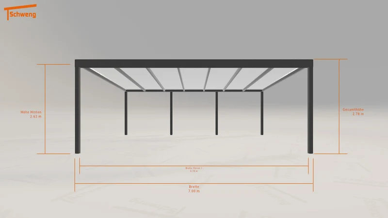 #DE Schweng Pultdachcarport S400 (ID 9wdgkg)