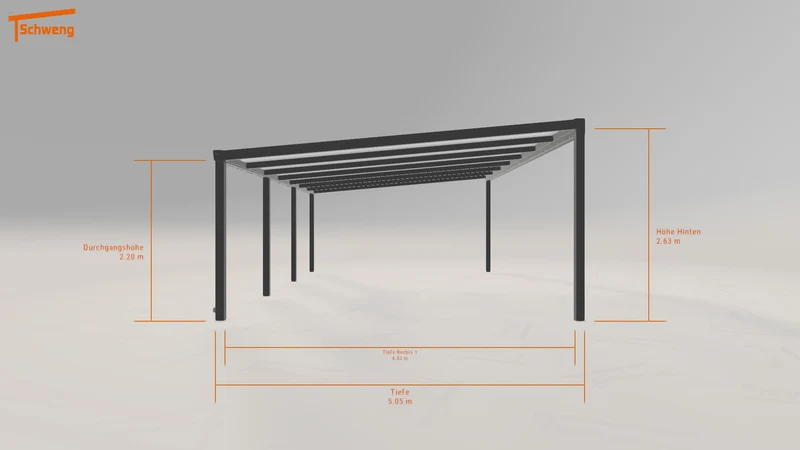 #DE Schweng Pultdachcarport S400 (ID 9wdgkg)