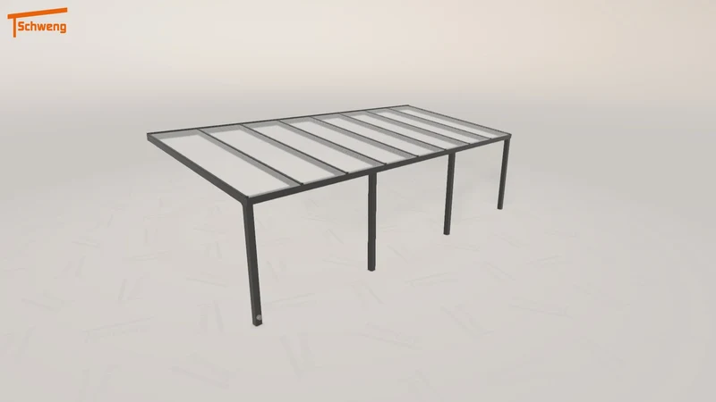 #DE Schweng Pultdachcarport S350 (ID 9wdbb8)
