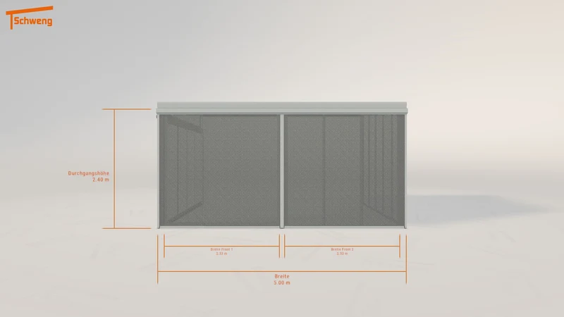 #DE Schweng Terrassenüberdachung S400 (ID 77gznj)