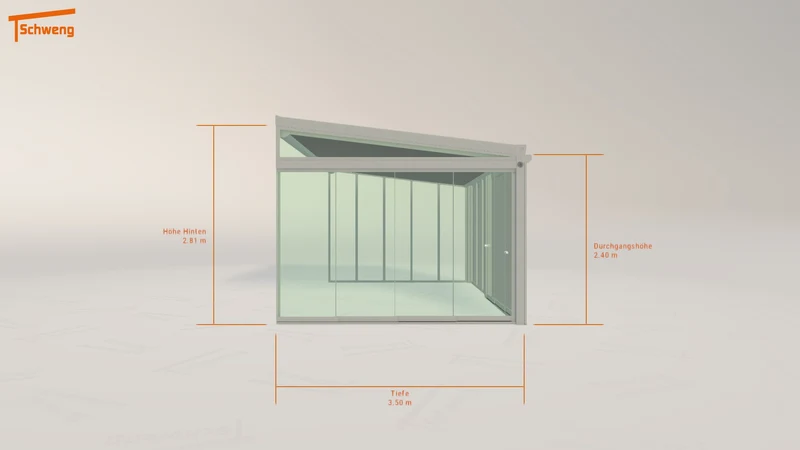 #DE Schweng Terrassenüberdachung S400 (ID 77gznj)