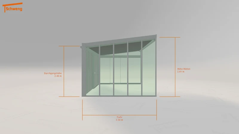#DE Schweng Terrassenüberdachung S400 (ID 77gznj)