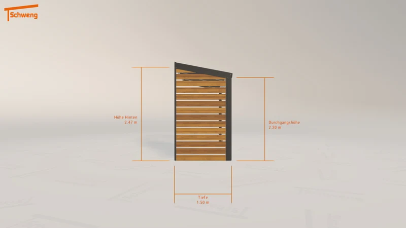 #DE Schweng Terrassenüberdachung S350 (ID 2qg7zg)
