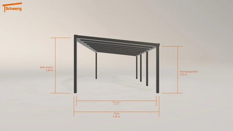 #DE Schweng Terrassenüberdachung S400 (ID 85rb4n)