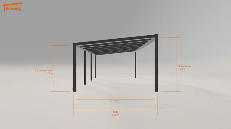 #DE Schweng Terrassenüberdachung S400 (ID 85rb4n)