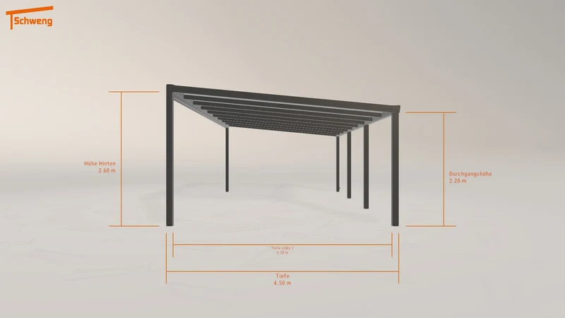 #DE Schweng Terrassenüberdachung S400 (ID ygkn57)
