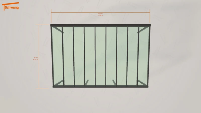 #DE Schweng Terrassenüberdachung S400 (ID ygkn57)