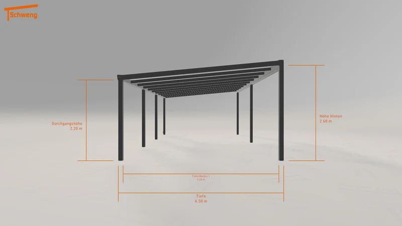 #DE Schweng Terrassenüberdachung S400 (ID 33g8vw)