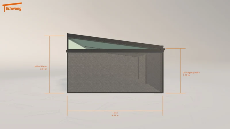 #DE Schweng Terrassenüberdachung S400 (ID 9wdkk8)