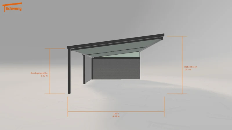 #DE Schweng Terrassenüberdachung S400 (ID 9wdkk8)