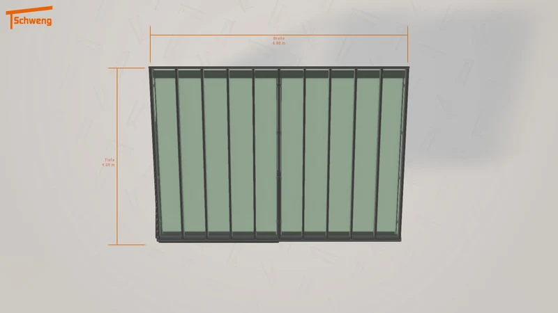 #DE Schweng Terrassenüberdachung S400 (ID 9wdkk8)