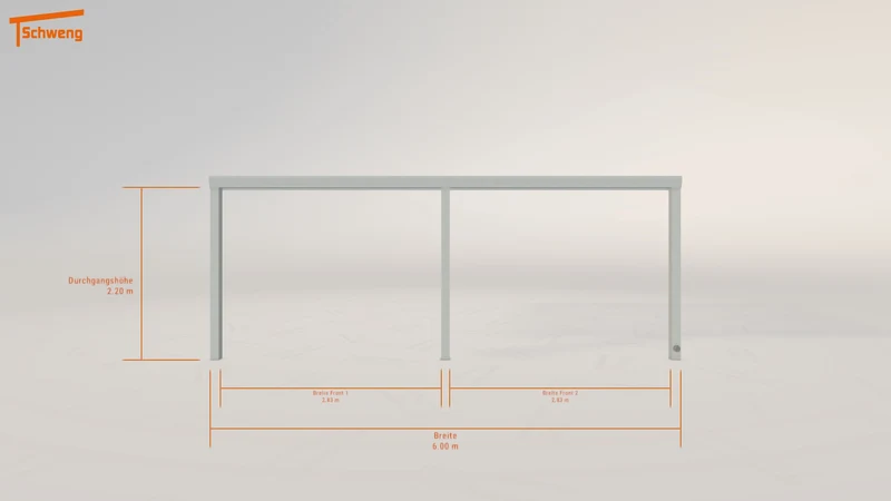 #DE Schweng Terrassenüberdachung S400 (ID 9wdgr9)