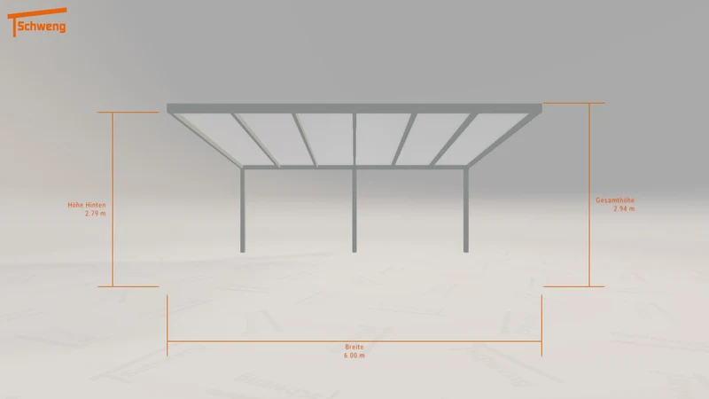 #DE Schweng Terrassenüberdachung S400 (ID 9wdgr9)