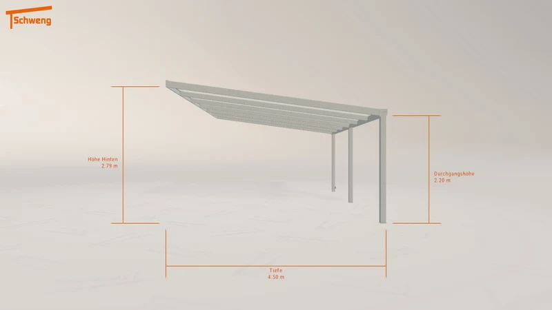 #DE Schweng Terrassenüberdachung S400 (ID 9wdgr9)