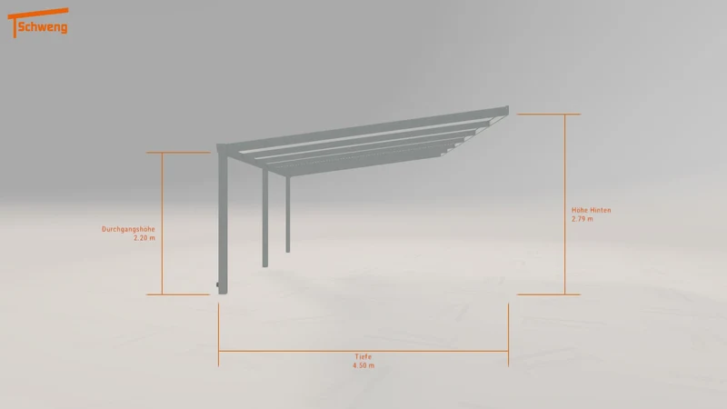 #DE Schweng Terrassenüberdachung S400 (ID 9wdgr9)