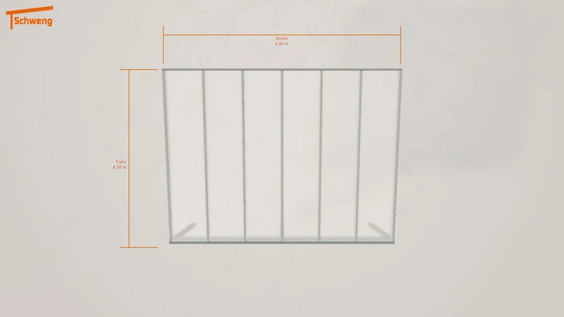 #DE Schweng Terrassenüberdachung S400 (ID 9wdgr9)
