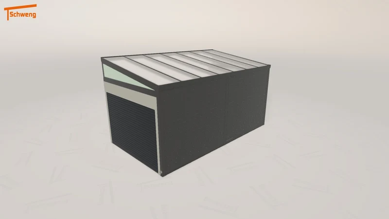 #DE Schweng Pultdachcarport S400 (ID pb3rv4)