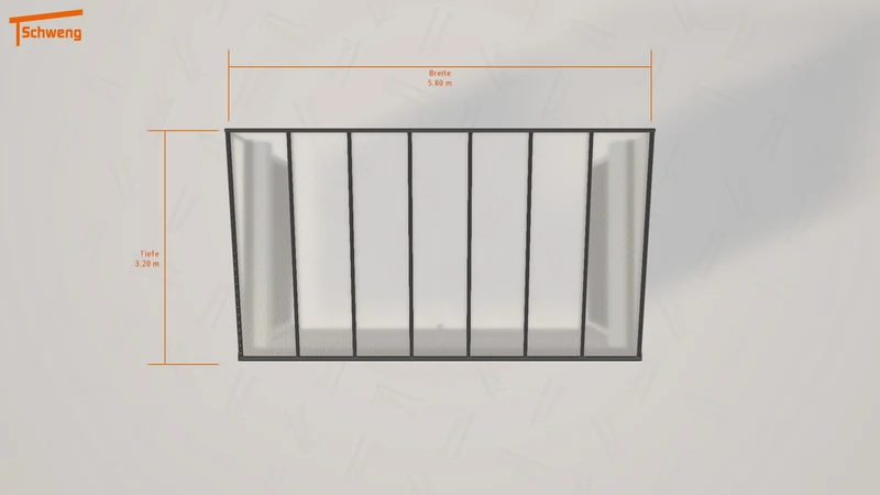 #DE Schweng Pultdachcarport S400 (ID pb3rv4)