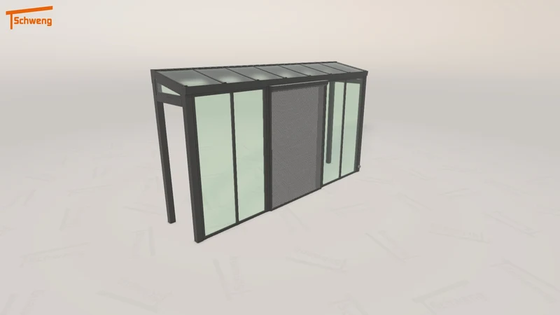 #DE Schweng Terrassenüberdachung S350 (ID 33gbk5)