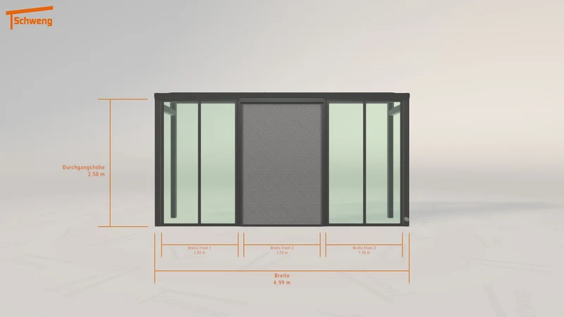 #DE Schweng Terrassenüberdachung S350 (ID 33gbk5)