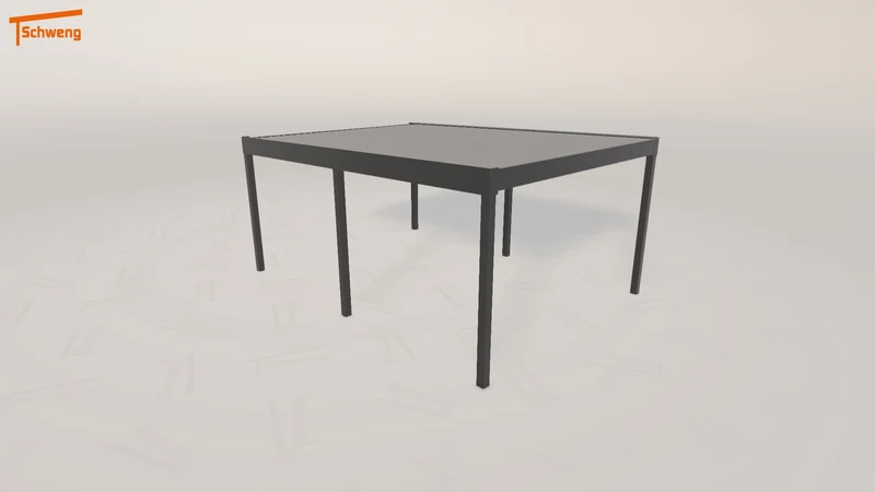 #DE Schweng Flachdachcarport C600+ (ID k235gg) #MTG