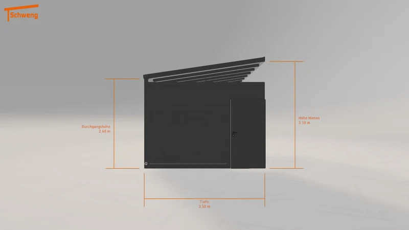 #DE Schweng Pultdachcarport S350 (ID mj3xqw) #MTG