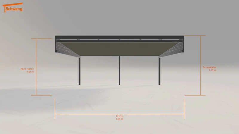 #DE Schweng Terrassenüberdachung S400 (ID rj3b5d)