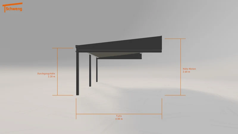 #DE Schweng Terrassenüberdachung S400 (ID rj3b5d)