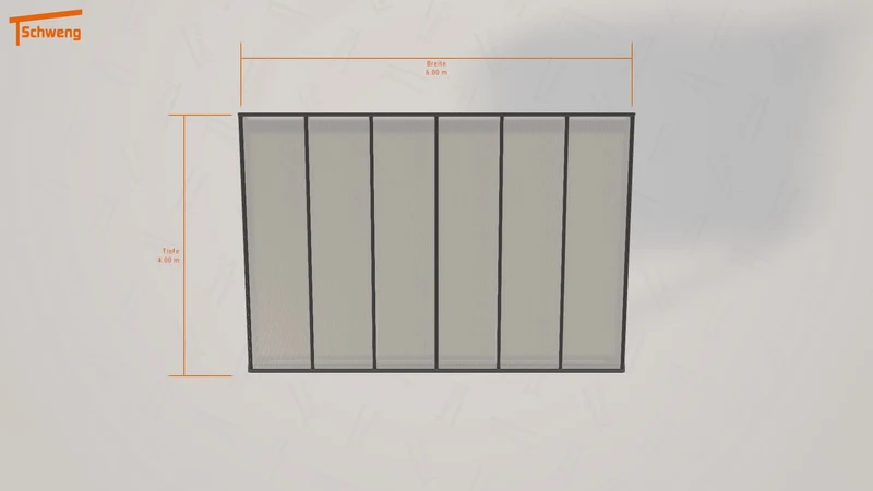 #DE Schweng Terrassenüberdachung S400 (ID rj3b5d)
