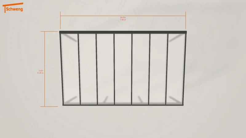 #DE Schweng Pultdachcarport S400 (ID 33gxyy) #MTG