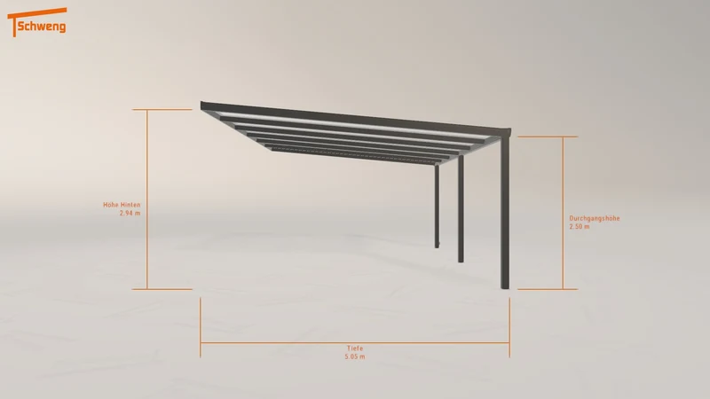#DE Schweng Pultdachcarport S400 (ID dvw4n3)