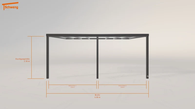 #AT Schweng Terrassenüberdachung S400 (ID qd345v)