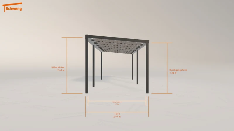 #DE Schweng Terrassenüberdachung S400 (ID v4dwn7)