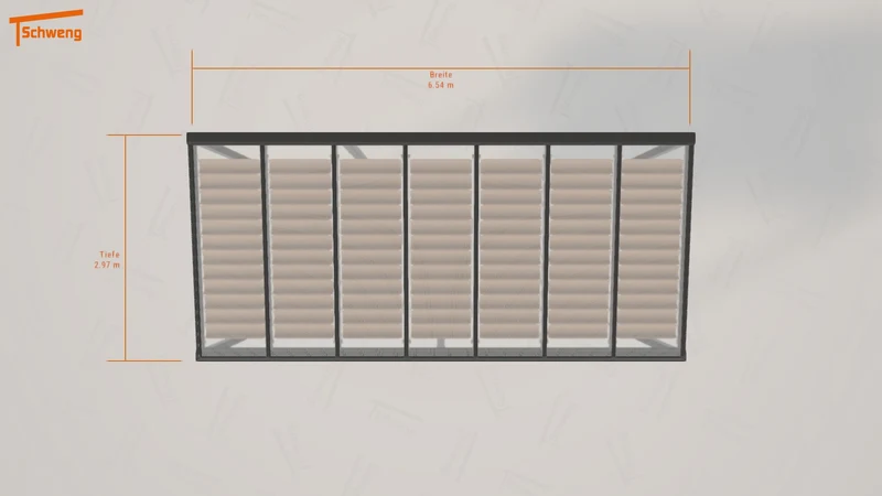 #DE Schweng Terrassenüberdachung S400 (ID v4dwn7)