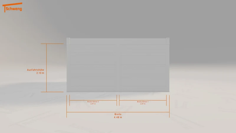 #DE Schweng Flachdachcarport C600 (ID ygkb93)