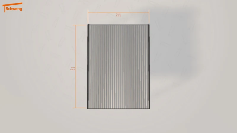 #DE Schweng Flachdachcarport C600 (ID 77gnxz) #MTG