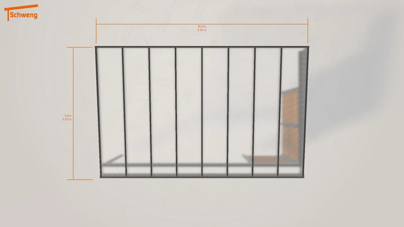 #DE Schweng Pultdachcarport S400 (ID 9wdx99) #MTG