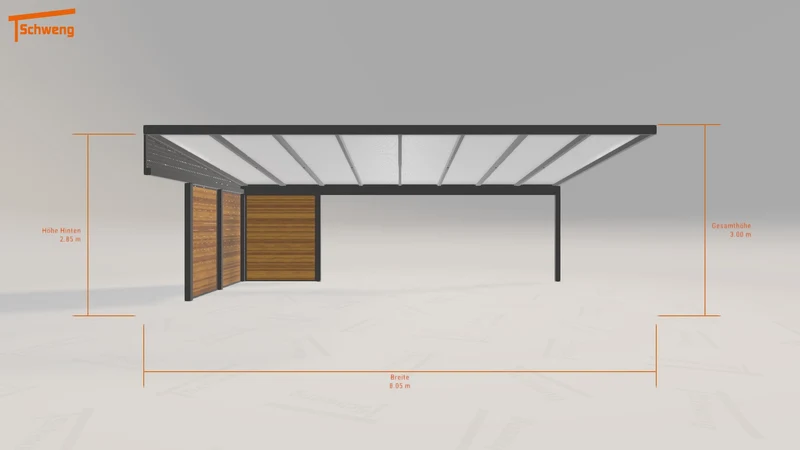 #DE Schweng Pultdachcarport S400 (ID x7k5py) #MTG