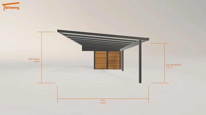 #DE Schweng Pultdachcarport S400 (ID x7k5py) #MTG