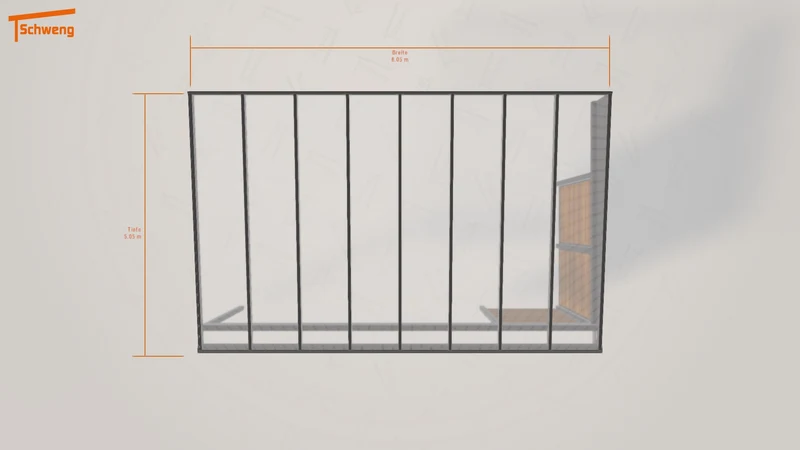 #DE Schweng Pultdachcarport S400 (ID dvwz4n)
