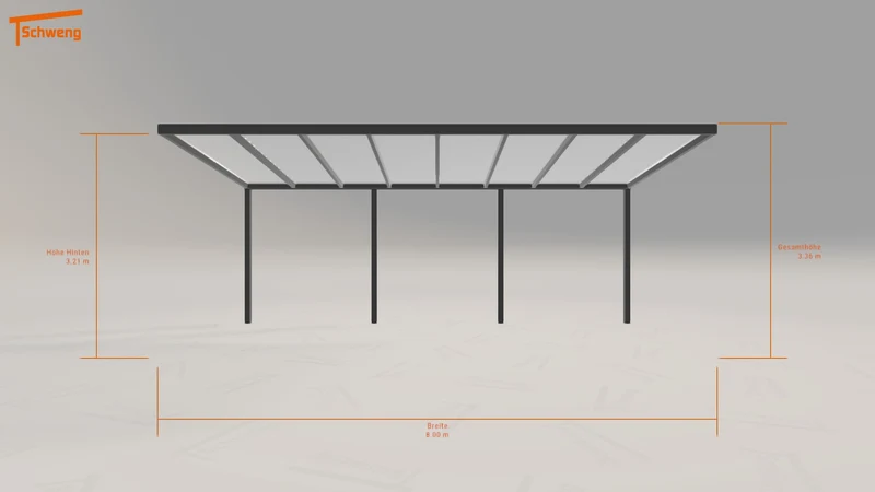 #DE Schweng Pultdachcarport S400 (ID 42gv7g) #MTG